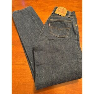 Vtg 1980s USA Women's Levi's 501 High Waist Straight Jeans sz 5 (24x32")
